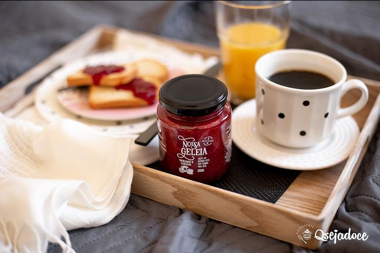 O acompanhamento perfeito para um café da manhã saboroso.